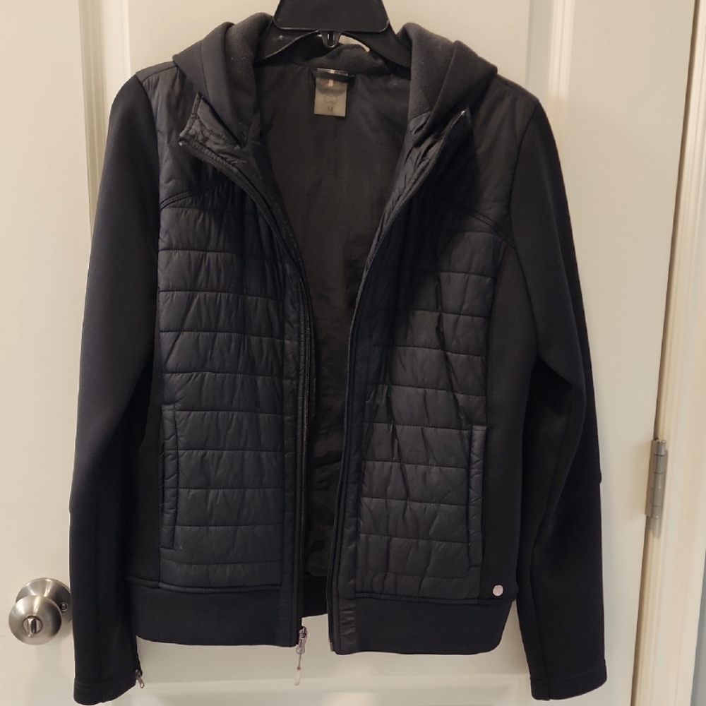 Black CALIA by Carie Underwood Moto Hybrid Jacket